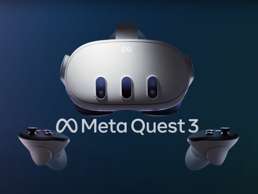 Meta Quest 3 VR headset